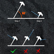 Charger l&#39;image dans la galerie, Piquets de tente à visser - Ancrages au sol à visser
