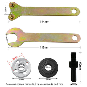 😎Jeu de Bielles pour Meuleuse d'angle pour Perceuse Électrique😎