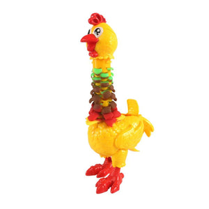 Jouet de Poulet Amusant à Faire des Plumes avec Pâte à Modeler