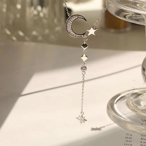 Collier Étoile de Lune Brillant