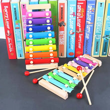 Charger l&#39;image dans la galerie, Jouet de Xylophone en Bois Coloré pour Enfants
