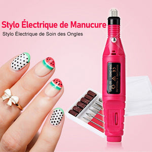 Mini Stylo Électrique de Manucure