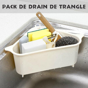 Panier De Drain De Rangement sans Poinçonnage