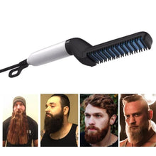 Charger l&#39;image dans la galerie, Peigne lisseur cheveux et barbe pour homme
