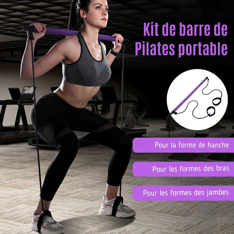 Ciaovie™ Kit de Barre de Pilates Portable
