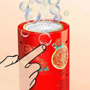 🎆Machine portative de bulle de feu d'artifice🫧