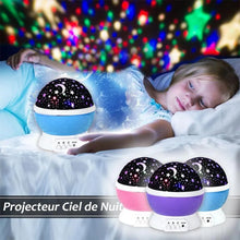 Charger l&#39;image dans la galerie, Veilleuse Romantique Lampe de Projecteur LED Starry Sky
