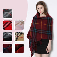 Charger l&#39;image dans la galerie, Ciaovie™ Hiver Femmes Châle à Plaid avec Poches
