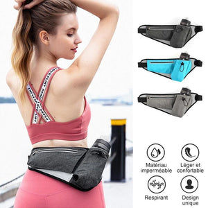 Ceinture de Course Sac Sport Porte Bouteille