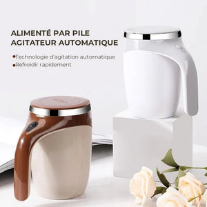 Tasse à café à agitation automatique