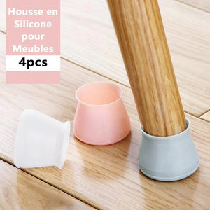 Housse de Protection en Silicone pour Pied de Meuble