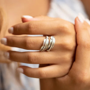 Bague De Plume d'Ange