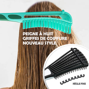 Peigne de Coiffure Pour les Cheveux Frisés