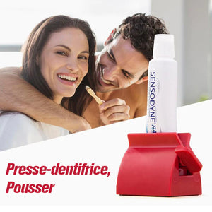 Support de Dentifrice Pour Presse-Dentifrice à Tube Roulant