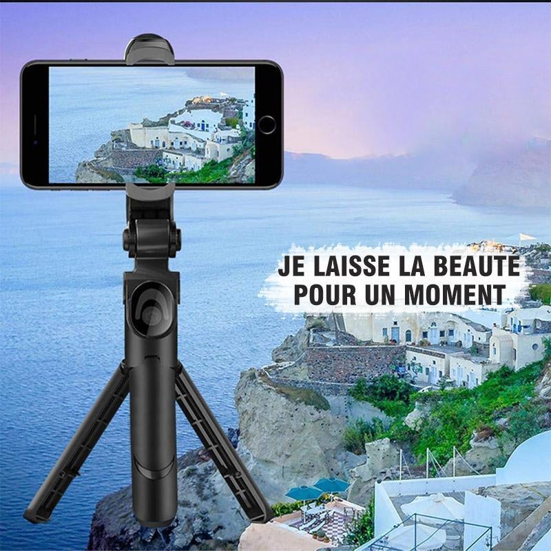 Selfie Trépied, Bluetooth Selfie Stick 3 en 1