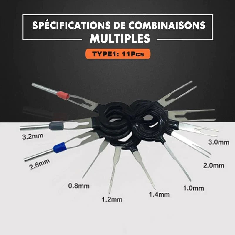 Outil de suppression de terminal de voiture