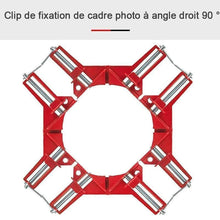 Charger l&#39;image dans la galerie, Clip de Fixation de Cadre Photo à Angle Droit 90°
