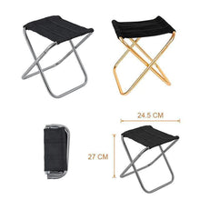 Charger l&#39;image dans la galerie, Tabouret Chaise de Camping Pliant Portable Ultra-légère
