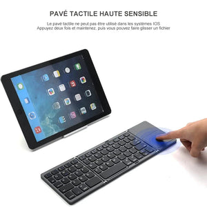 Clavier Pliable De Bluetooth Sans Fil