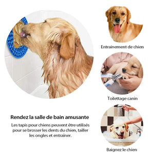 Tapis à Lécher en Silicone pour Chien