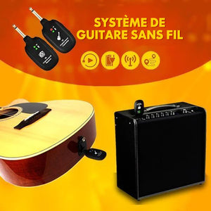 Système de Micro sans fil pour Guitare Électrique