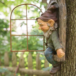 Figurine de Gnome Décor de Jardin