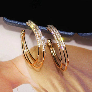 Boucles d'oreilles Diamant Brillant