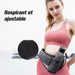 Ceinture de Course Sac Sport Porte Bouteille