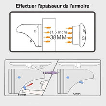 Charger l&#39;image dans la galerie, Verrou de Sécurité Magnétique Invisible Sans Perceuse
