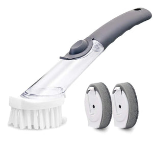 Brosse à Vaisselle avec Distributeur de Détergent