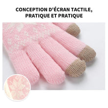 Charger l&#39;image dans la galerie, Femme Gants Hiver Chaud Avec Doublés
