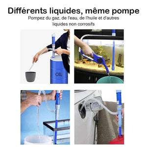 Pompe à Siphon de Transfert de Liquide à Piles