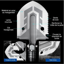Charger l&#39;image dans la galerie, Pelle Pliante Militaire Portable
