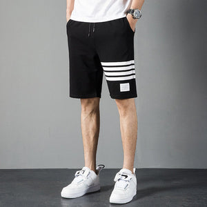 Short de Plage Simple en Coton pour Homme