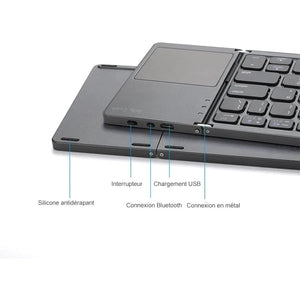 Clavier Pliable De Bluetooth Sans Fil