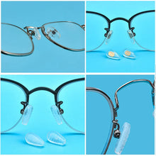 Charger l&#39;image dans la galerie, Ensemble de Coussinets de Nez en Silicone des Lunettes
