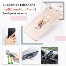 Charger l&#39;image dans la galerie, Support de Bague de Téléphone avec Ouvre-bouteille
