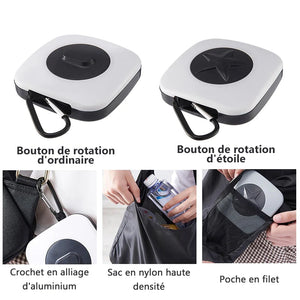 Ciaovie™Sac de Courses avec Boîte de Rangement Tournante