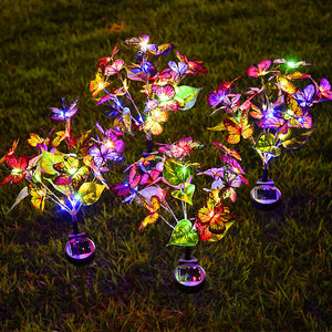 🌈✨Lampes solaires papillon pour jardin🦋🎶