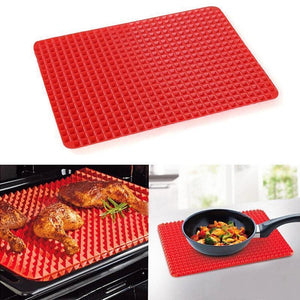 Ciaovie™ Tapis de Cuisson en Silicone Anti-adhésif Réutilisable