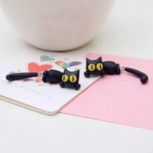 Charger l&#39;image dans la galerie, Boucles d&#39;Oreilles Uniques Chat Yeux Jaunes
