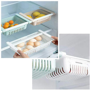 Rack de stockage de la cuisine réfrigérateur partition