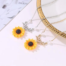 Charger l&#39;image dans la galerie, Collier de Tournesol avec Perles Fascinantes
