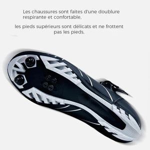 Chaussures autobloquantes pour vélos de sport professionnels