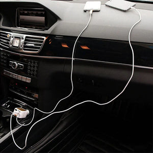 Ciaovie™ Chargeur de Voiture Multi avec Câble de Chargement Rétractable