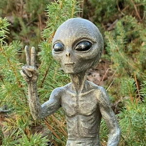 Statue de Jardin Extraterrestre