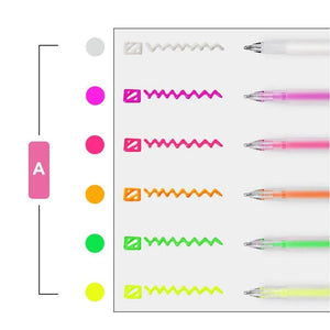 Ensemble de stylo coloré 3D