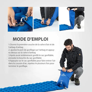 Tapis de Camping à Matelas Pneumatique