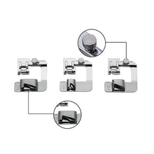 Charger l&#39;image dans la galerie, Kit de Pied de Biche Multifonctionnel pour Machine à Coudre (3 pièces)
