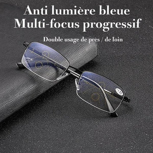 Lunettes de Lecture Multifocales Anti-lumière Bleue